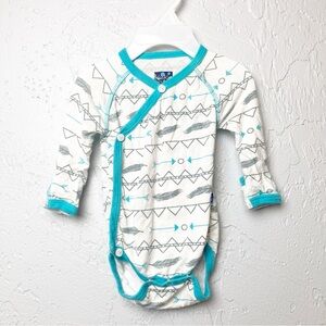 KicKee Pants Onesie bamboo wrap 3-6 months